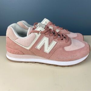 Women’s new balance 574 classic sneakers pink size 9